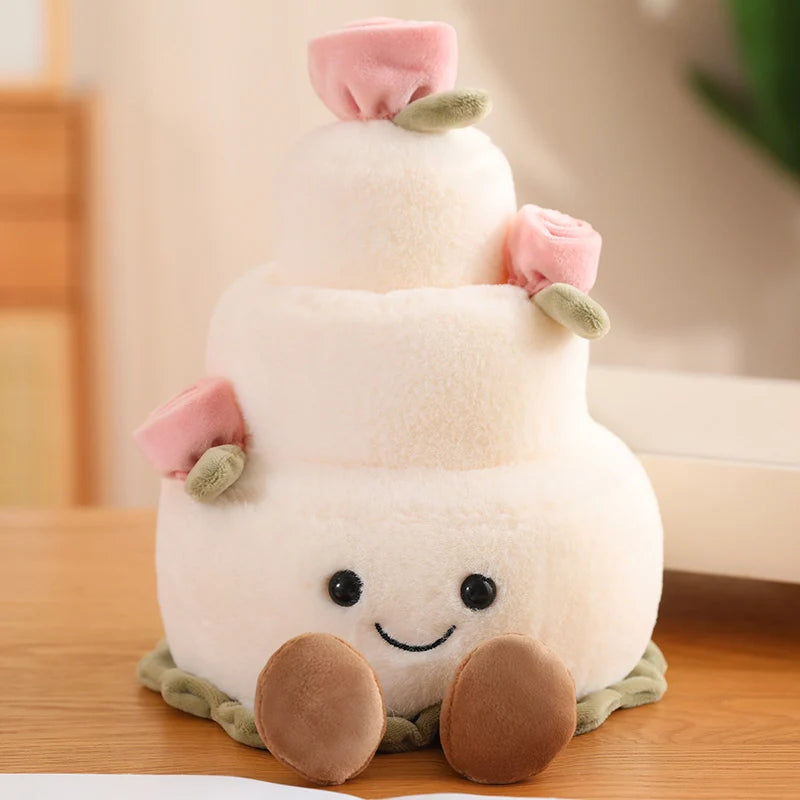 Kawaii Cake & Dessert Plush Pillow 🍰🍪🎀