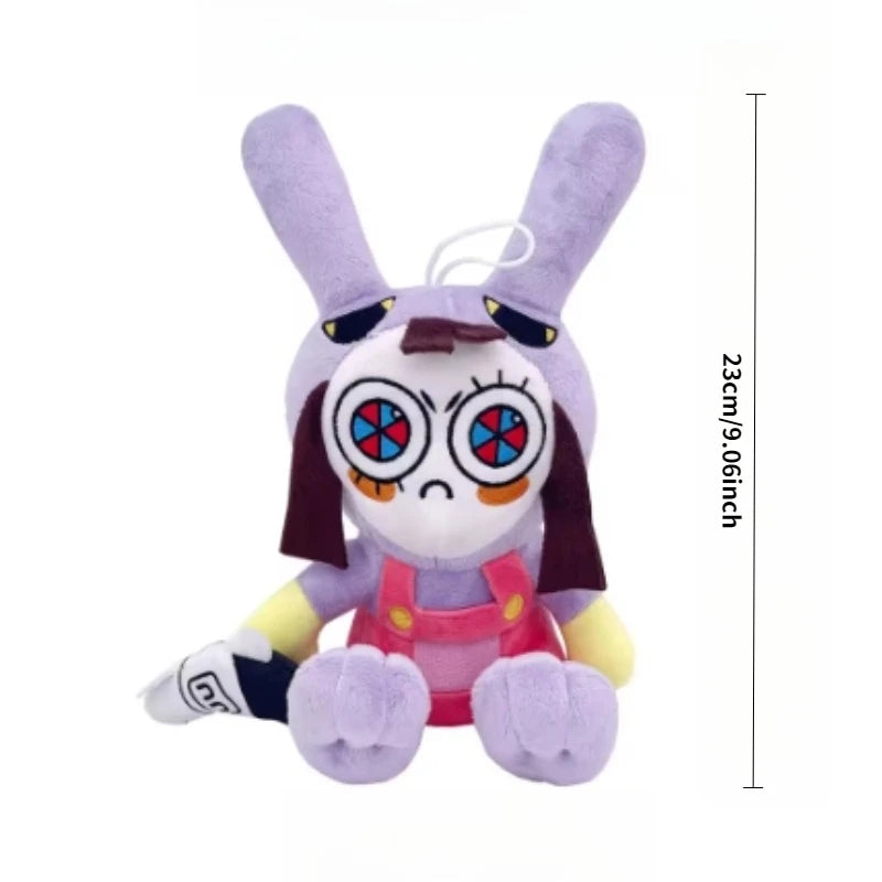 The Amazing Digital Circus Plush Pomni and Jax Plushie Doll Toys Cute Stuffed Animal Birthday for Kids Children Christmas