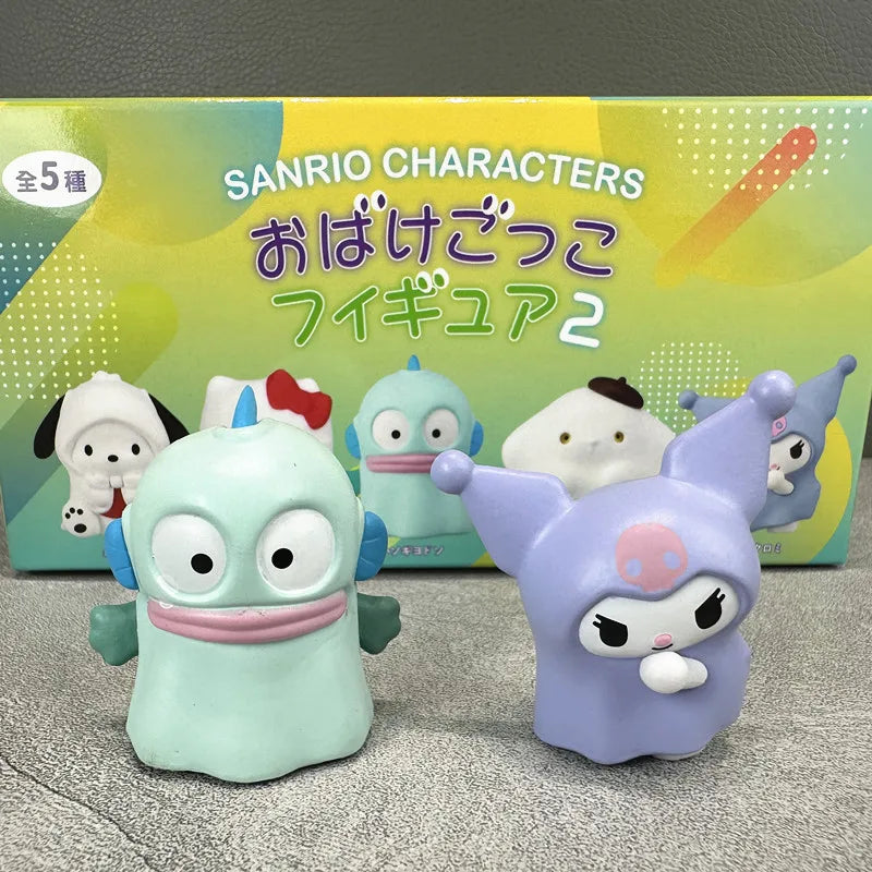 Sanrio Ghost Suit Blind Box Mini Figures – Hello Kitty, Kuromi & Pompom Purin Collection
