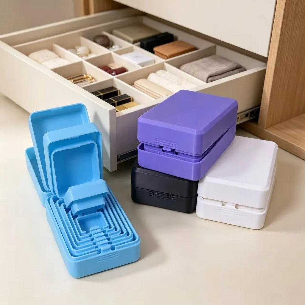 3D Printed Multi-Layer Nesting Surprise Gift Box,Halloween Gift Box with Mini Middle Finger,Prank Gift Box with 6 Layer Party