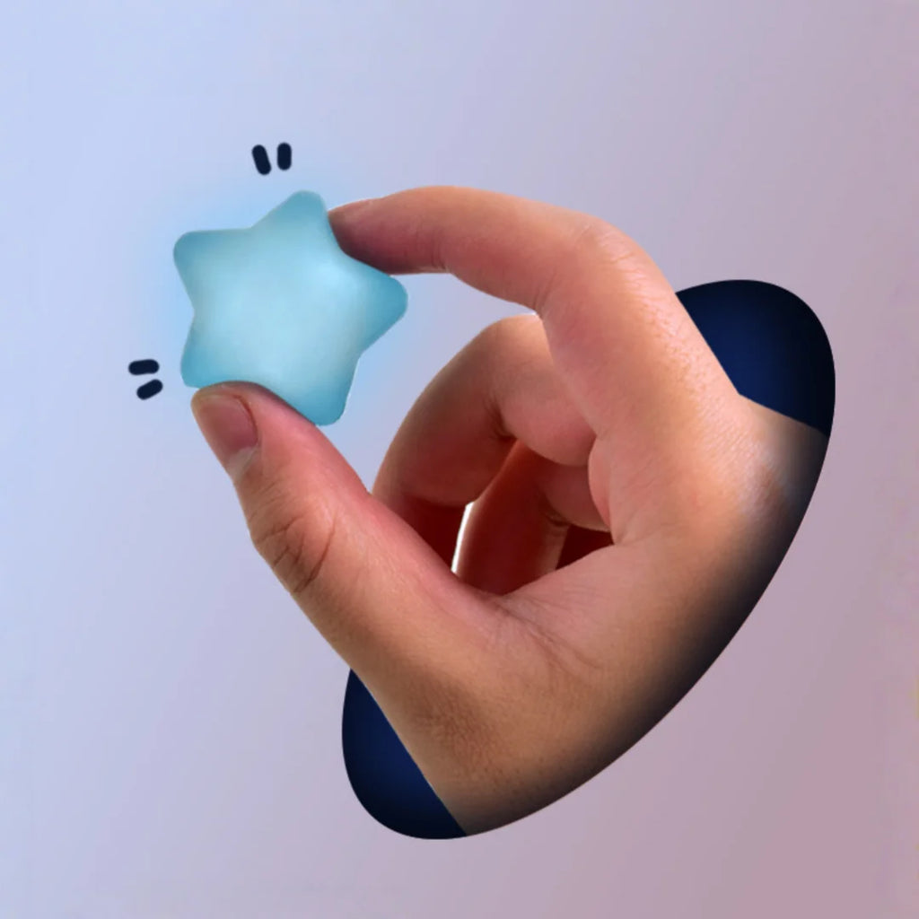 Glowing Stars Squishy Toy Cute Kawaii Squishies Super Soft Stress Relief Funny Fidget Toy Holiday Gift for Adults Kids 스퀴시 토이