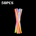 Luminous Colorful Glow Sticks Fluorescence Glowing in The Dark DIY Bracelet Necklace Glowstick Birthday Wedding Party Supplies