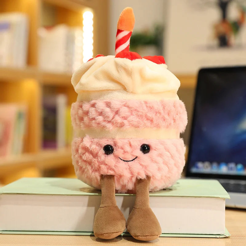 Kawaii Cake & Dessert Plush Pillow 🍰🍪🎀