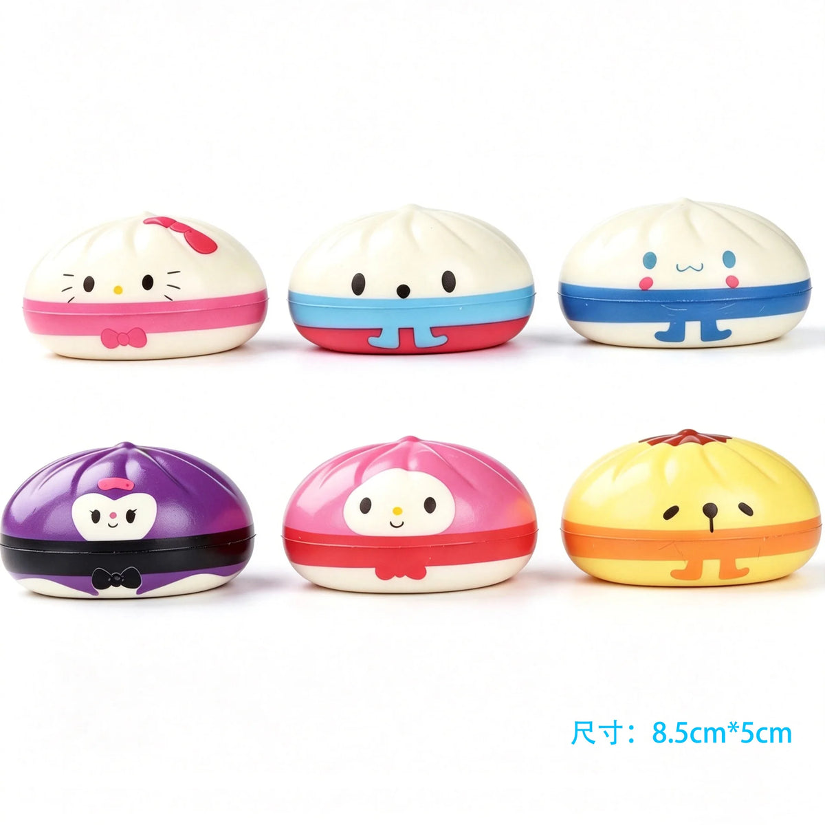 Squishy Dumpling Fidget Toy – Soft Slow-Rising Squeeze Toy for Kids & Adults
