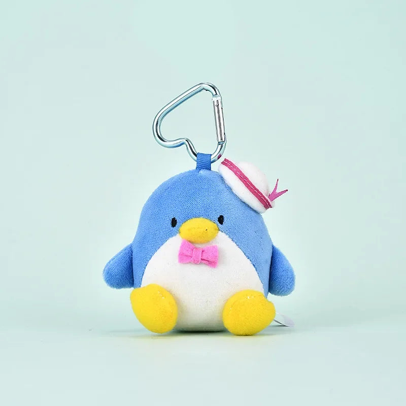 Sanrio Plush Keychain – Kawaii Character Stuffed Doll Pendant (Keroppi, Gudetama & More)
