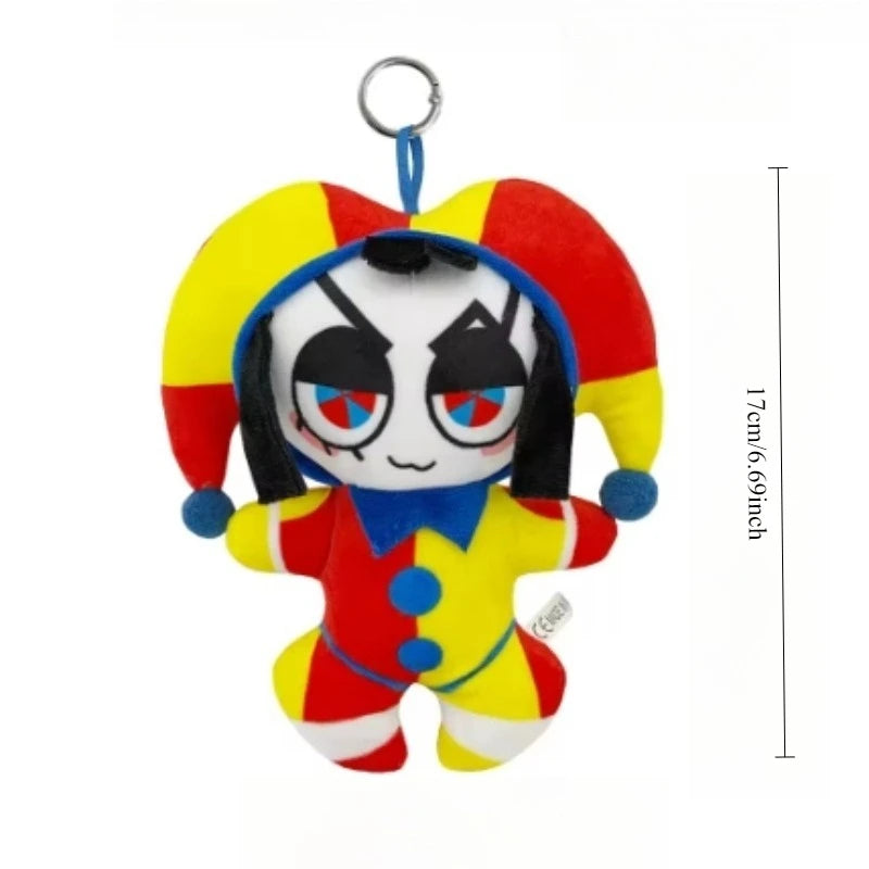 The Amazing Digital Circus Plush Pomni and Jax Plushie Doll Toys Cute Stuffed Animal Birthday for Kids Children Christmas