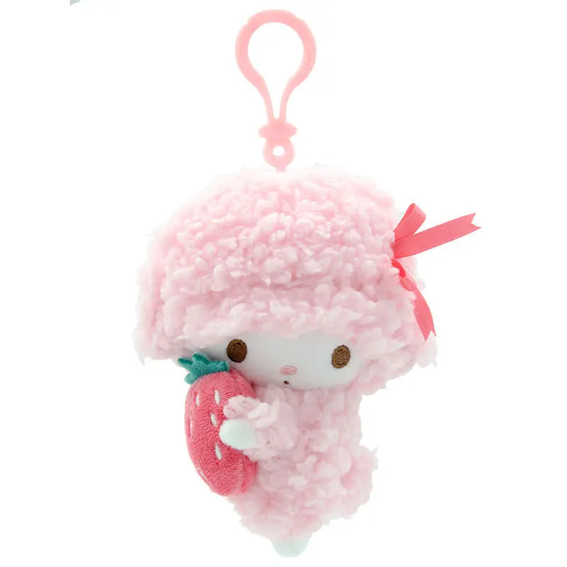 Sanrio Plush Pendant Charm - Kawaii Hangyodon Kuromi My Melody Stuffed Doll Keychain - Birthday Gift