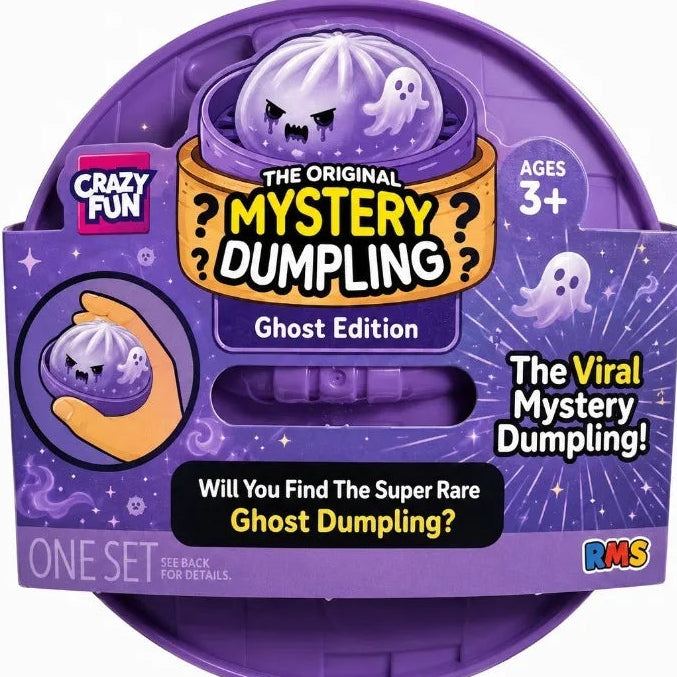 Glitter Halloween Ghost Dumplings Squishy Soft Slow Rebound Resilience Decompression with Steamer Stuffed Shark Bun Gift
