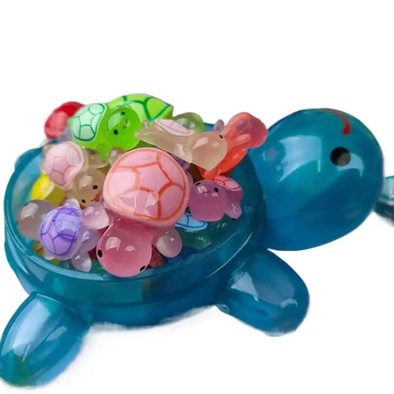🌙 Glow Turtle Figurine Set 🐢 | Luminous Desk & Shelf Decor ✨