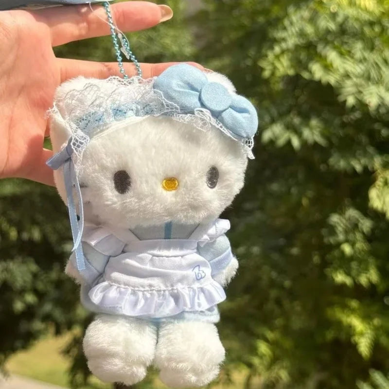 Sanrio Angel Series Plush Keychain – Hello Kitty, Kuromi & Cinnamoroll Mini Doll Pendant