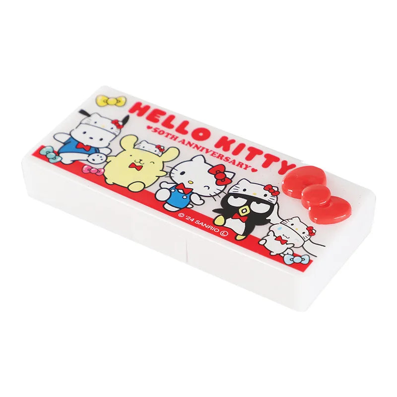 Sanrio Hello Kitty My Melody Y2K Desktop Storage Box - Kawaii Cartoon Hairpin Organizer - Girls Gift