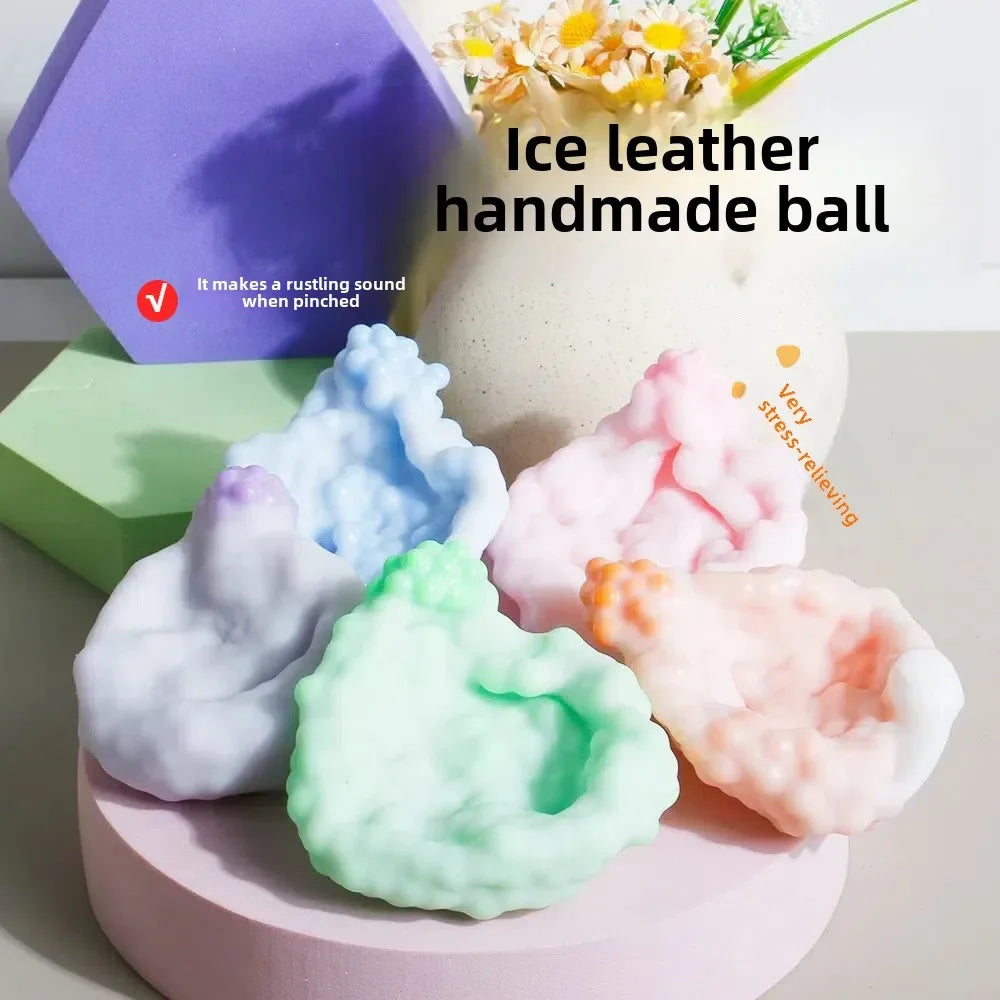 Slow-Rise Squishy Fidget Ball – Soft Calming Sensory Squeeze Toy for Adults & Kids