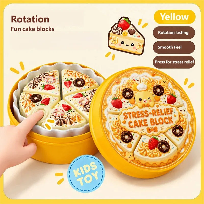 Kawaii Food-Themed Button Clicker Toy 🥚🍪💕