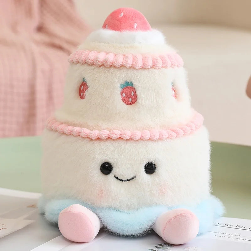Kawaii Cake & Dessert Plush Pillow 🍰🍪🎀