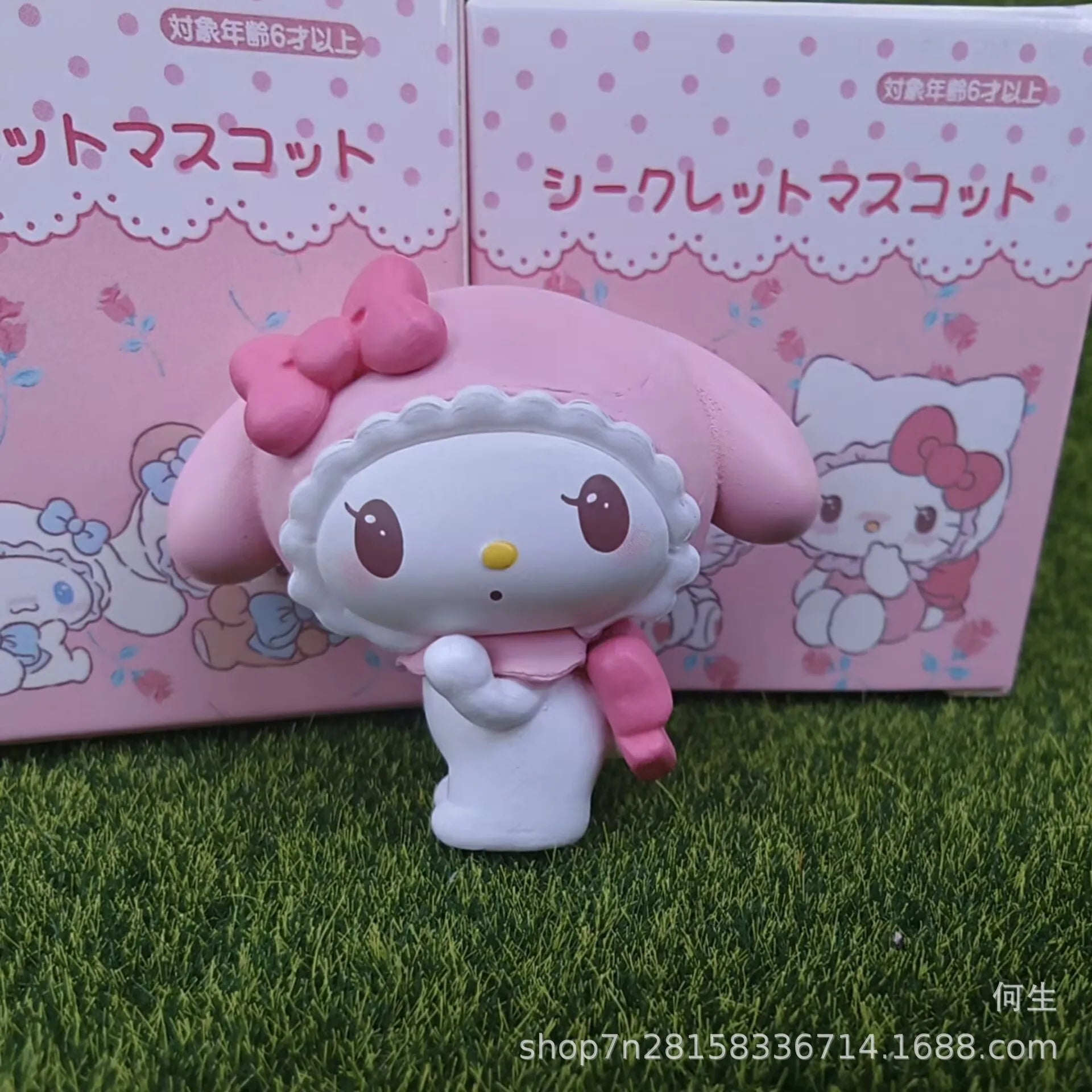Sanrio Characters Blind Box Hello Kitty Kuromi Cinnamoroll Mymelody Mikko Illustration Joint Model Collectible Boy Girls Gifts