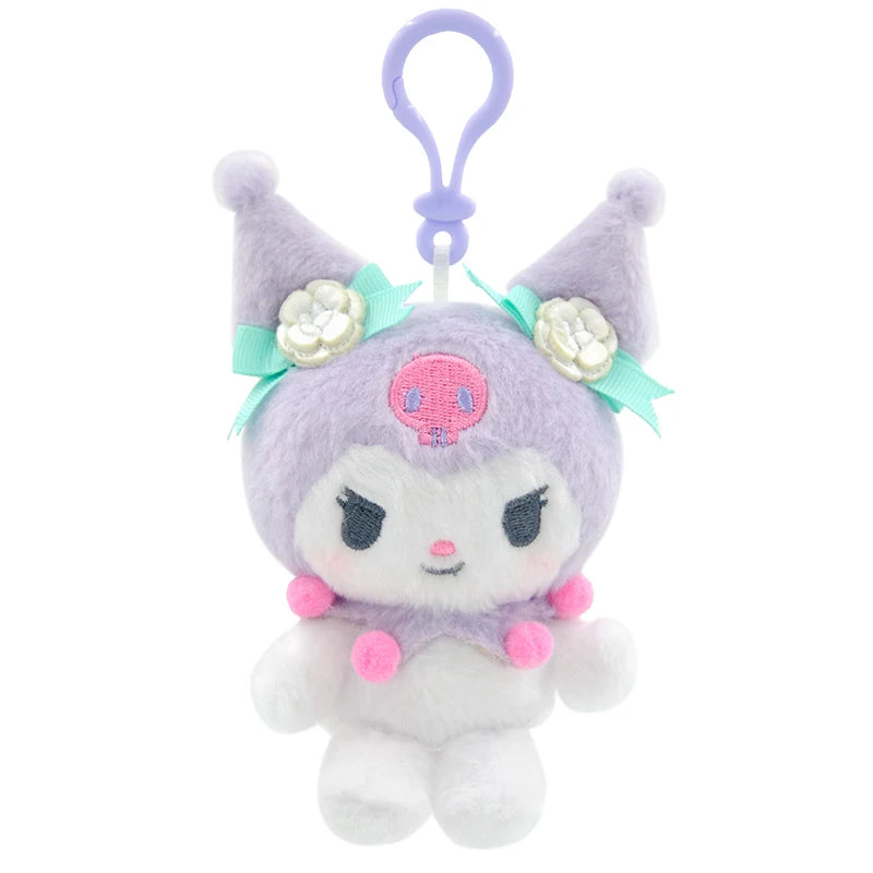 Sanrio Plush Pendant Charm - Kawaii Hangyodon Kuromi My Melody Stuffed Doll Keychain - Birthday Gift