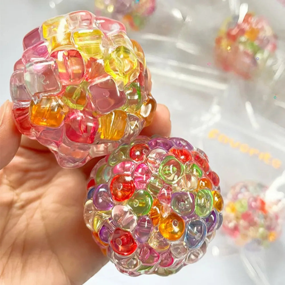 Ice Bead Squishy Ball – Super Soft Sensory Fidget Toy for Kids & Adults