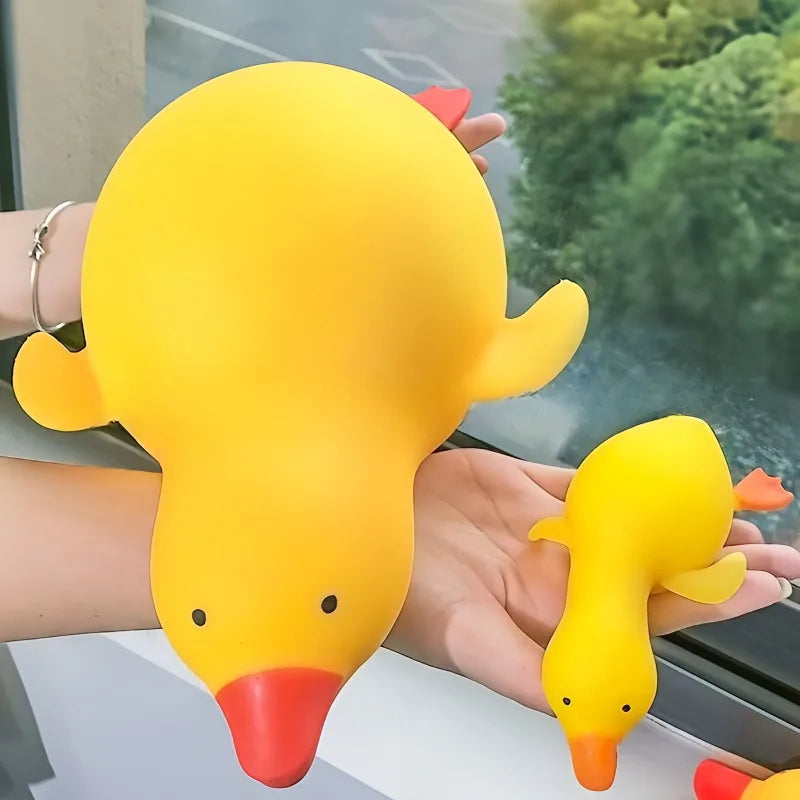 Squishy Duck & Goose Fidget Toy - Cute Stretchy Animal Squeeze Toy, Fun Gift for Kids & Adults