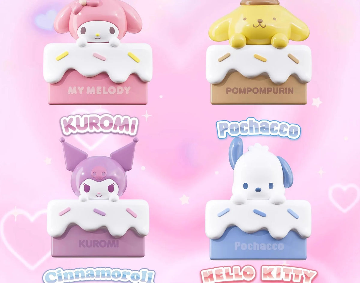 Sanrio Kawaii Anime Figures – Hello Kitty, Kuromi, Cinnamoroll, My Melody, Pochacco & Pompom Purin