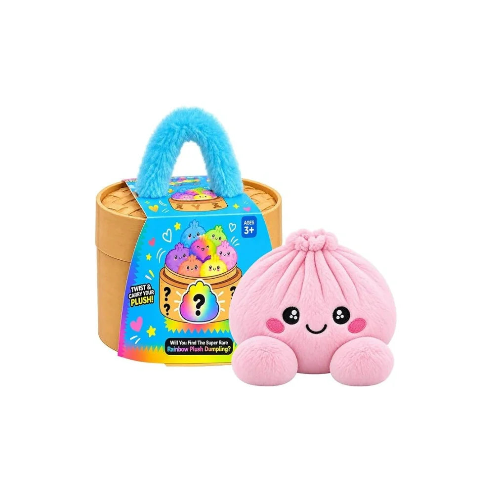 Kawaii Dumpling Plush Pillow 🥟🎀💕