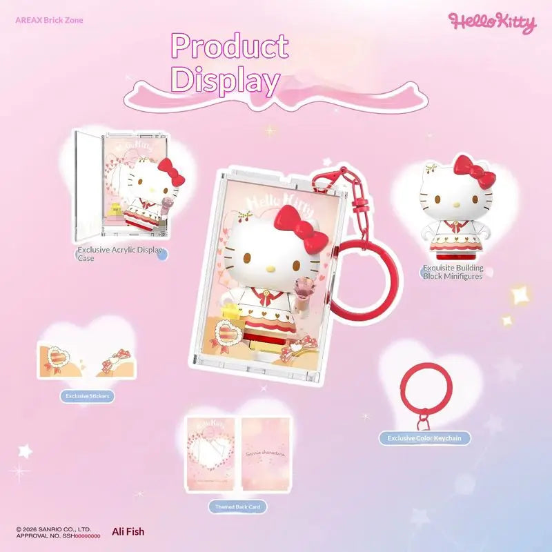 Sanrio Characters Blind Box Keychain - Hello Kitty, Kuromi & My Melody Collectible Bag Pendant - Kawaii Gift for Girls