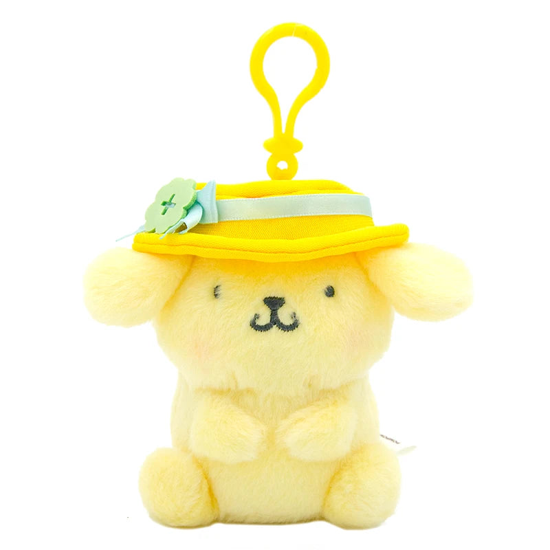 Sanrio Plush Pendant Charm - Kawaii Hangyodon Kuromi My Melody Stuffed Doll Keychain - Birthday Gift