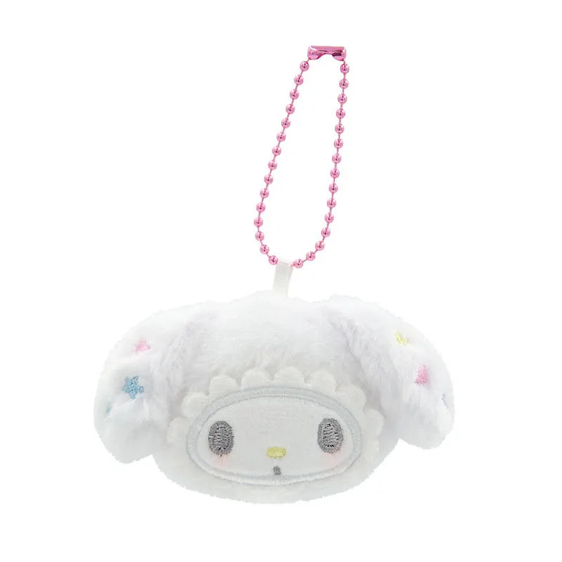 Kawaii Plush Keychain & Hair Clip 2-in-1 – Cute Fluffy Bag Charm Pendant | Gift for Girls & Plush Lovers