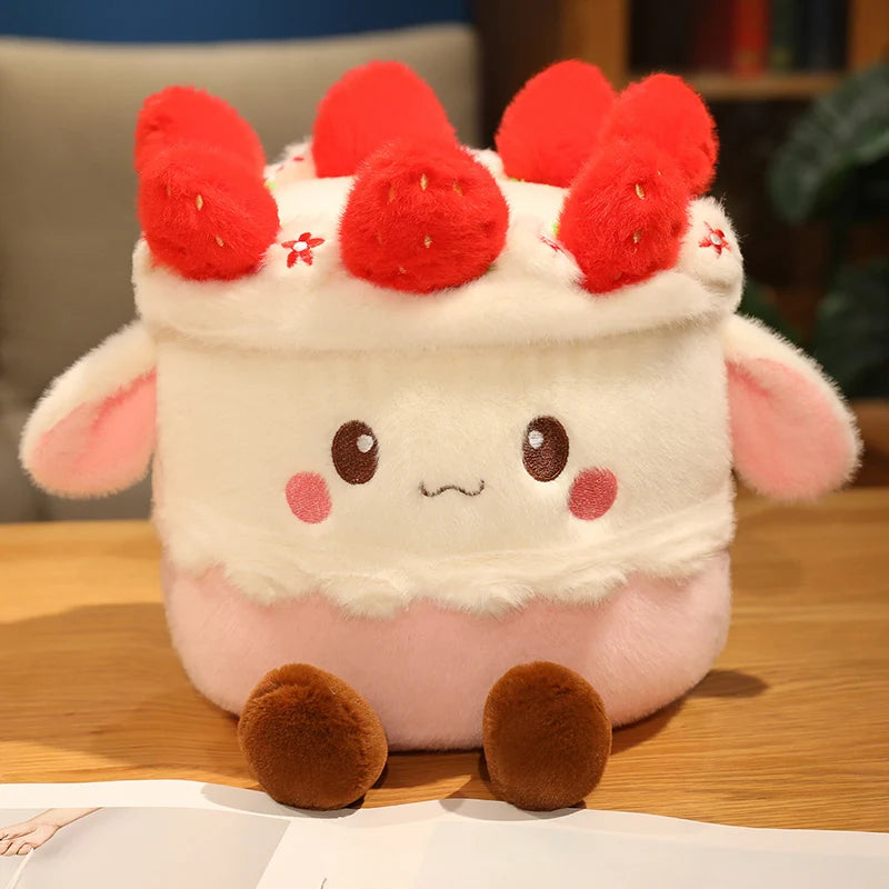 Kawaii Cake & Dessert Plush Pillow 🍰🍪🎀