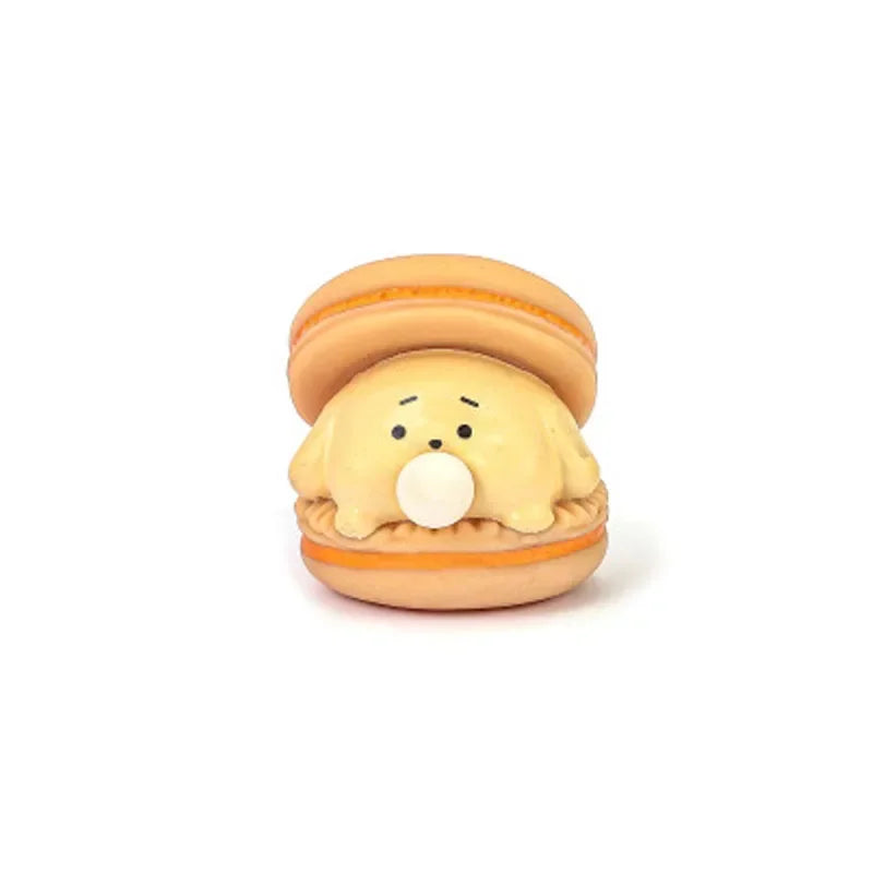Creative Cute Animal Spit Bubble Burger Pinch Toy – Funny Office & Desk Squeeze Toy