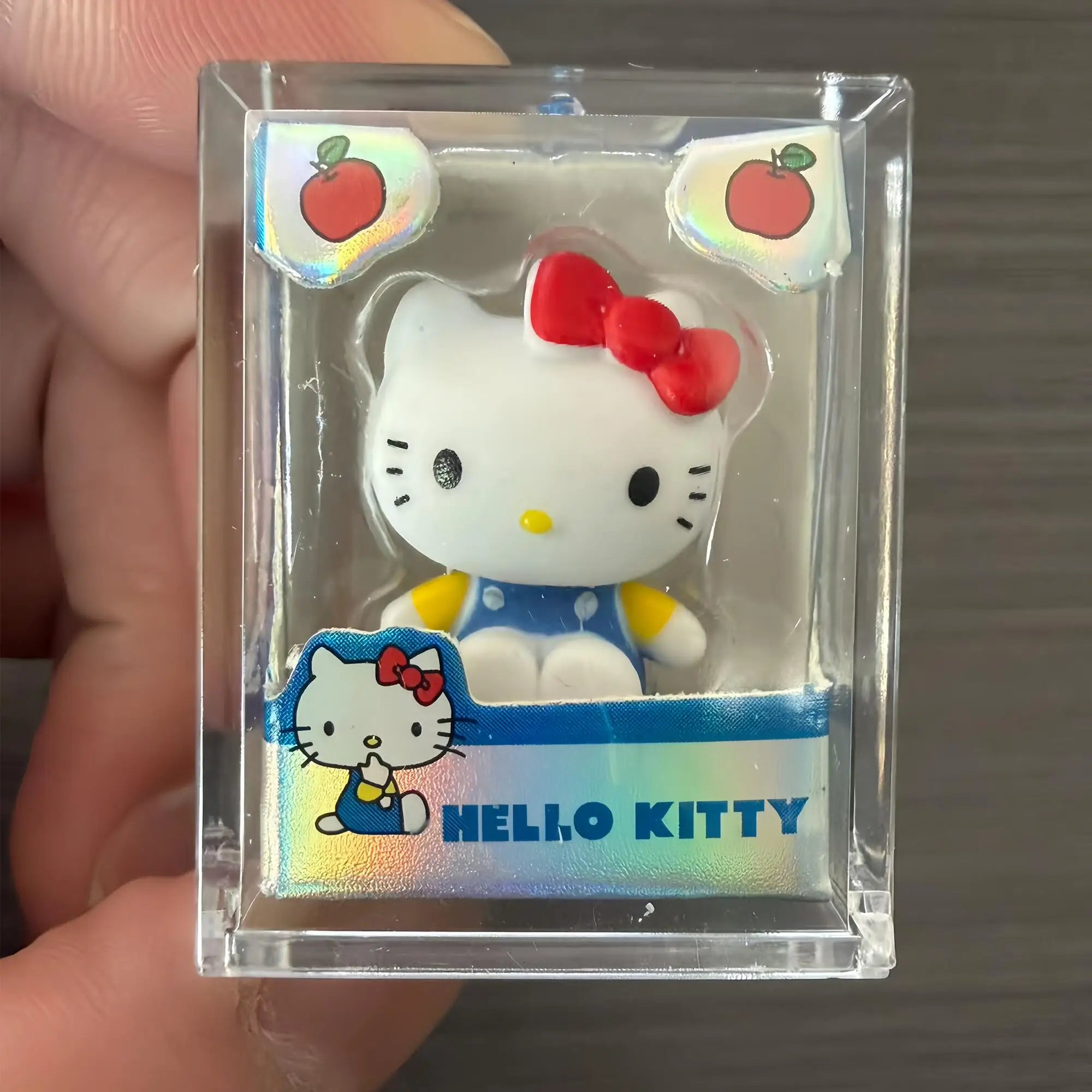 Sanrio Hello Kitty Melody Rice Grain Doll Blind Box Mini Character Cute Anime Action Character Model Children's Toy Gift