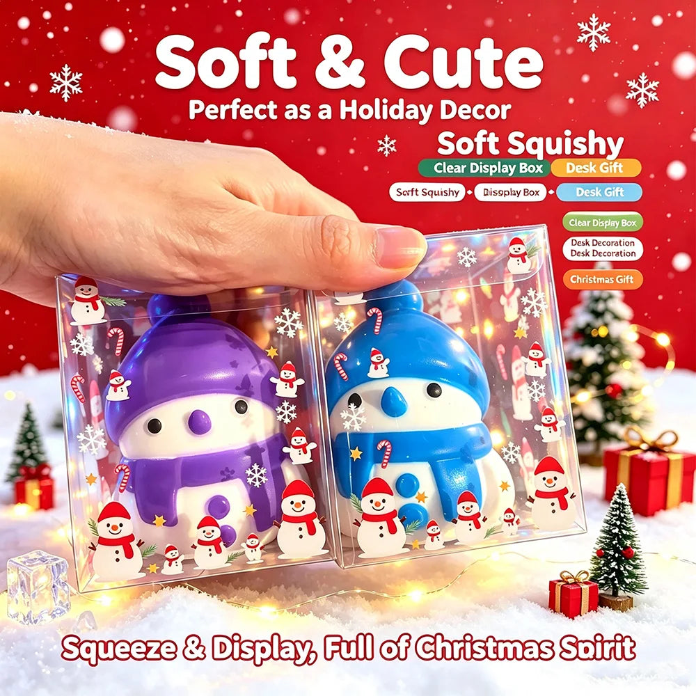 Kawaii Christmas Snowman Squishy ⛄🎄💕