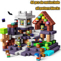 Magnetic Building Blocks Mine World Magnetic Construction Brick Cube STEM Education Sensory Toy Set Gift for Boy Girl Children