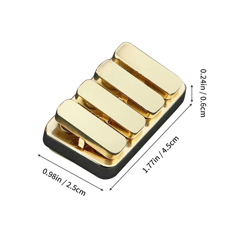 Magnetic Slider Metal Fidget Push Card Mini Sensory Toys Fingertip Gyro Sound Wave Decompression EDC Adult Toys Office Desk Toys