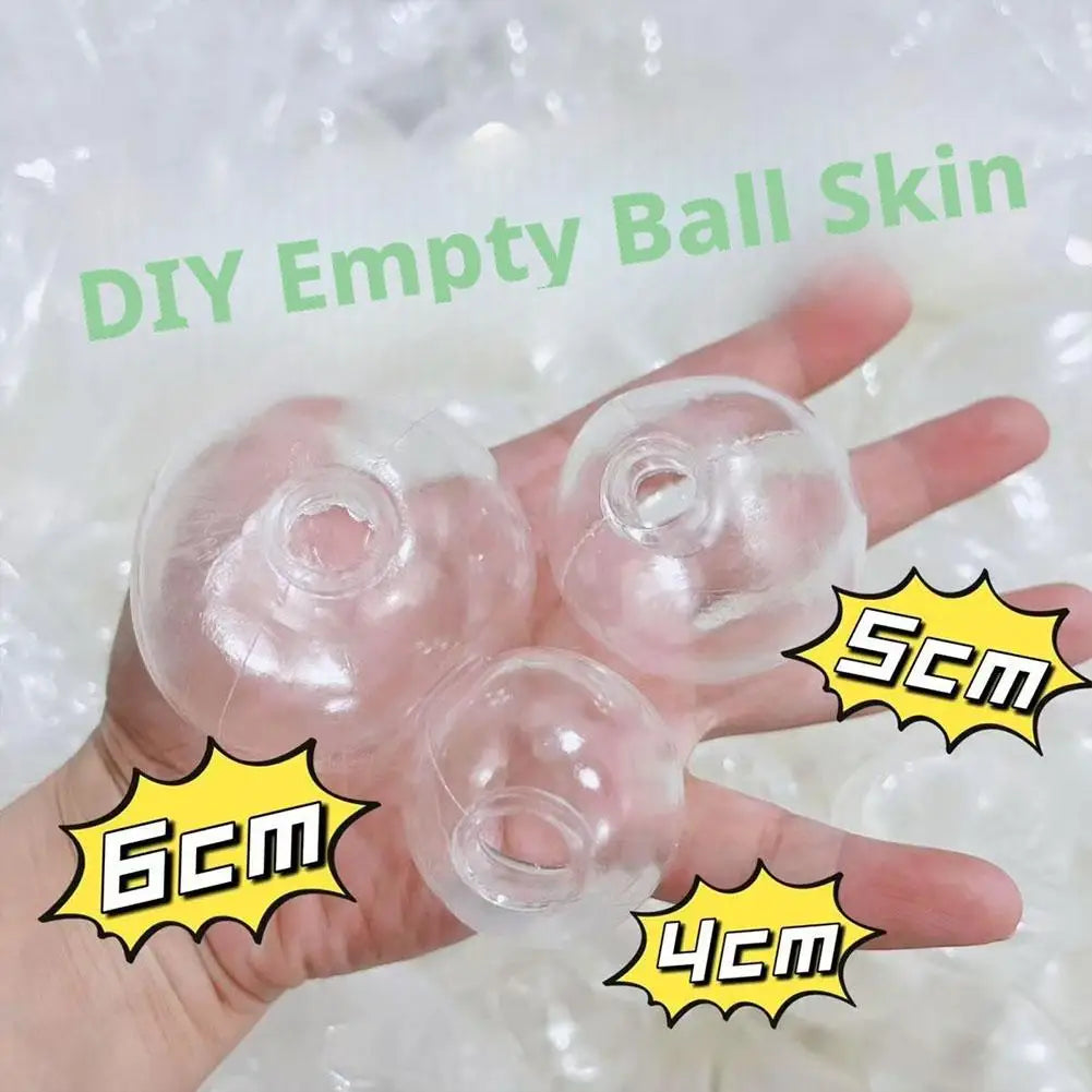 DIY Squishy Ball Making Kit - TPR Skins & Fillers for Personalized Squeeze Toys