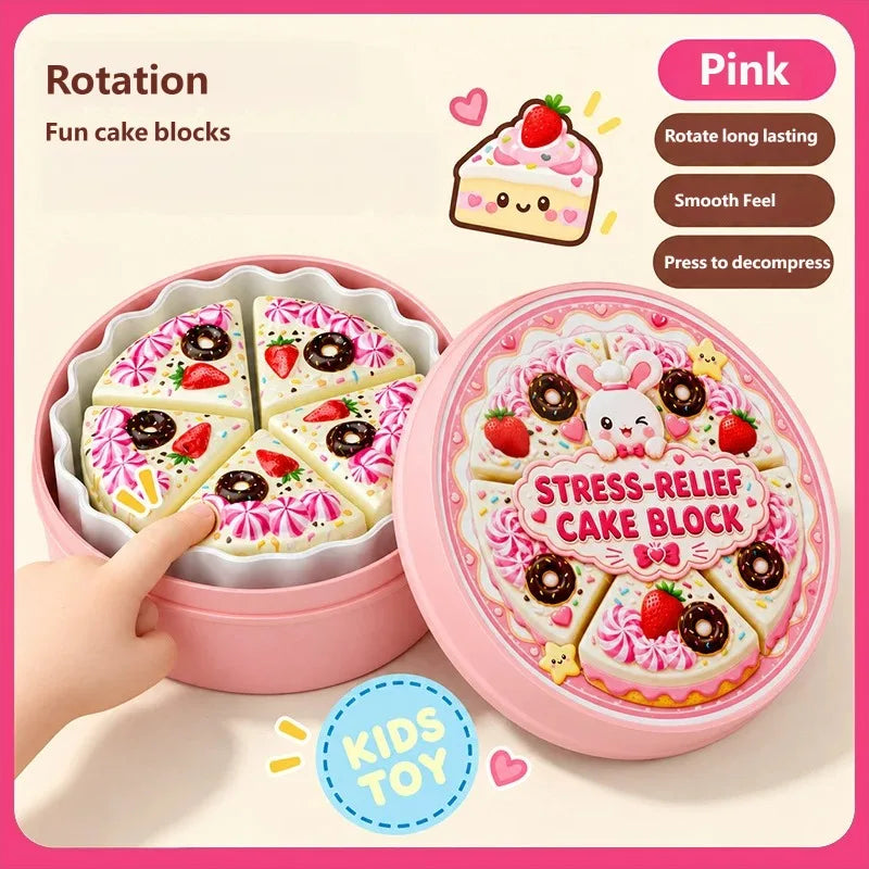 Kawaii Food-Themed Button Clicker Toy 🥚🍪💕