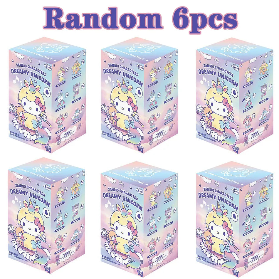 Sanrio Dream Unicorn Series Vinyl Plush Blind Box – Hello Kitty, Kuromi, My Melody & More | Mystery Gift