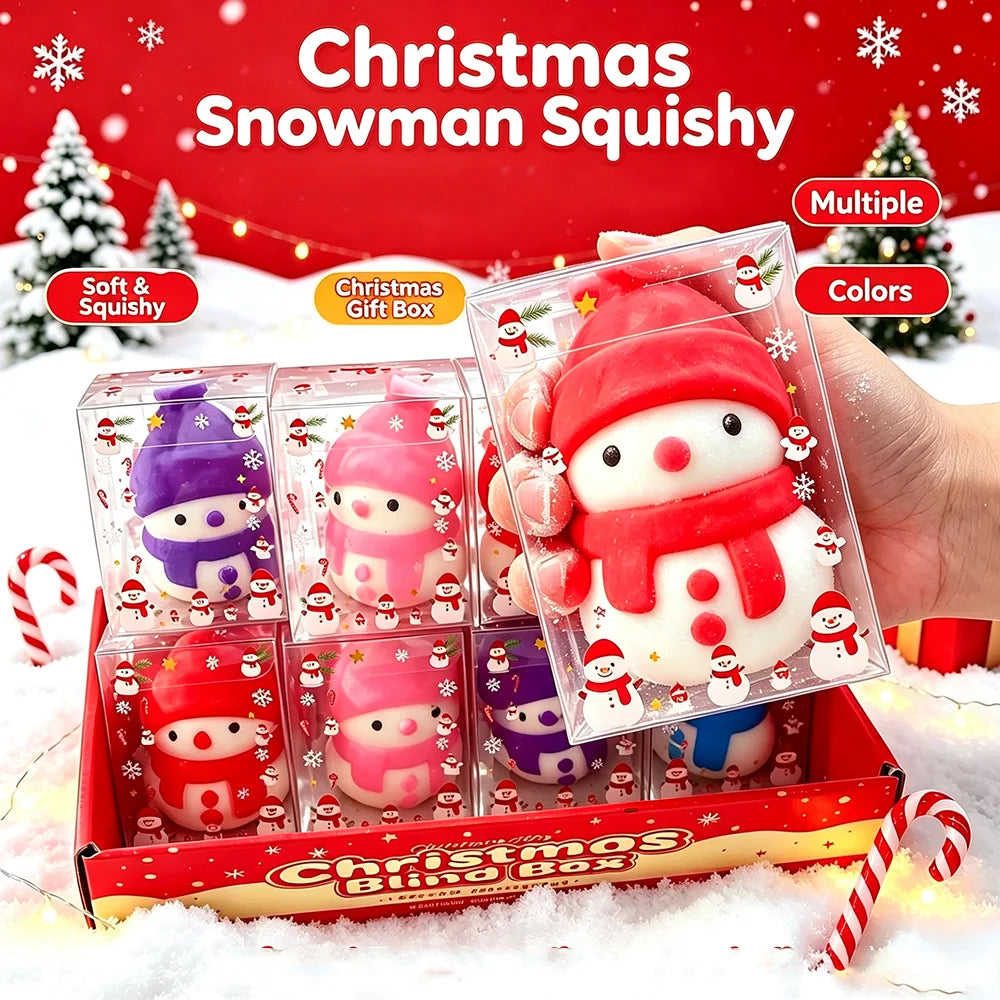 Kawaii Christmas Snowman Squishy ⛄🎄💕