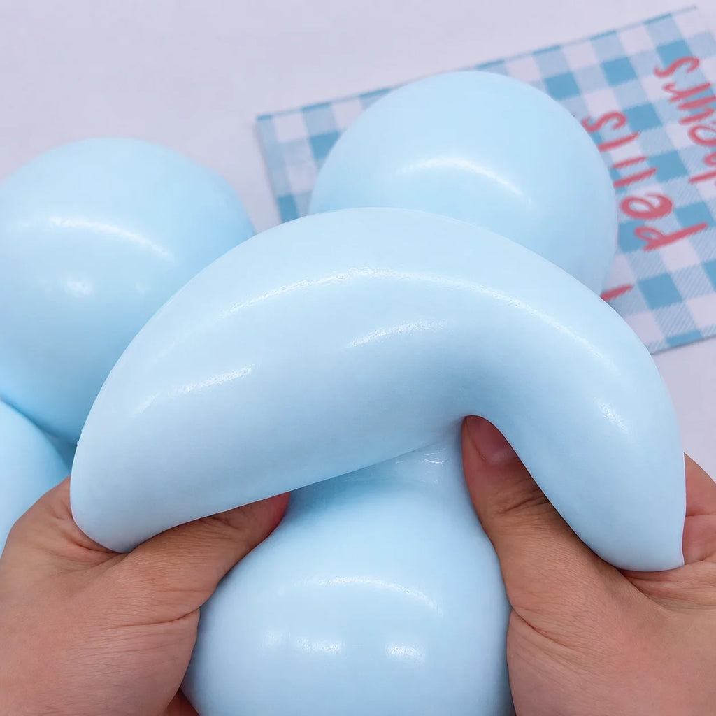 Soft Squishy Ball Stress Relief Toy Slow Rising Squeeze Fidget Toy Mochi Squishy Anti Stress Sensory Toy for Kids Adults