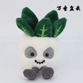 Halloween Plush Toys Cute Pumpkin Mummy Skeleton Stuffed Vegetable Dolls Funny Cartoon Bag Pendant Plushies Keychains Gifts Girl
