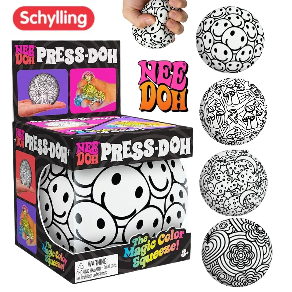 Graffiti Squishy Ball Blind Box 🎨🎁💕