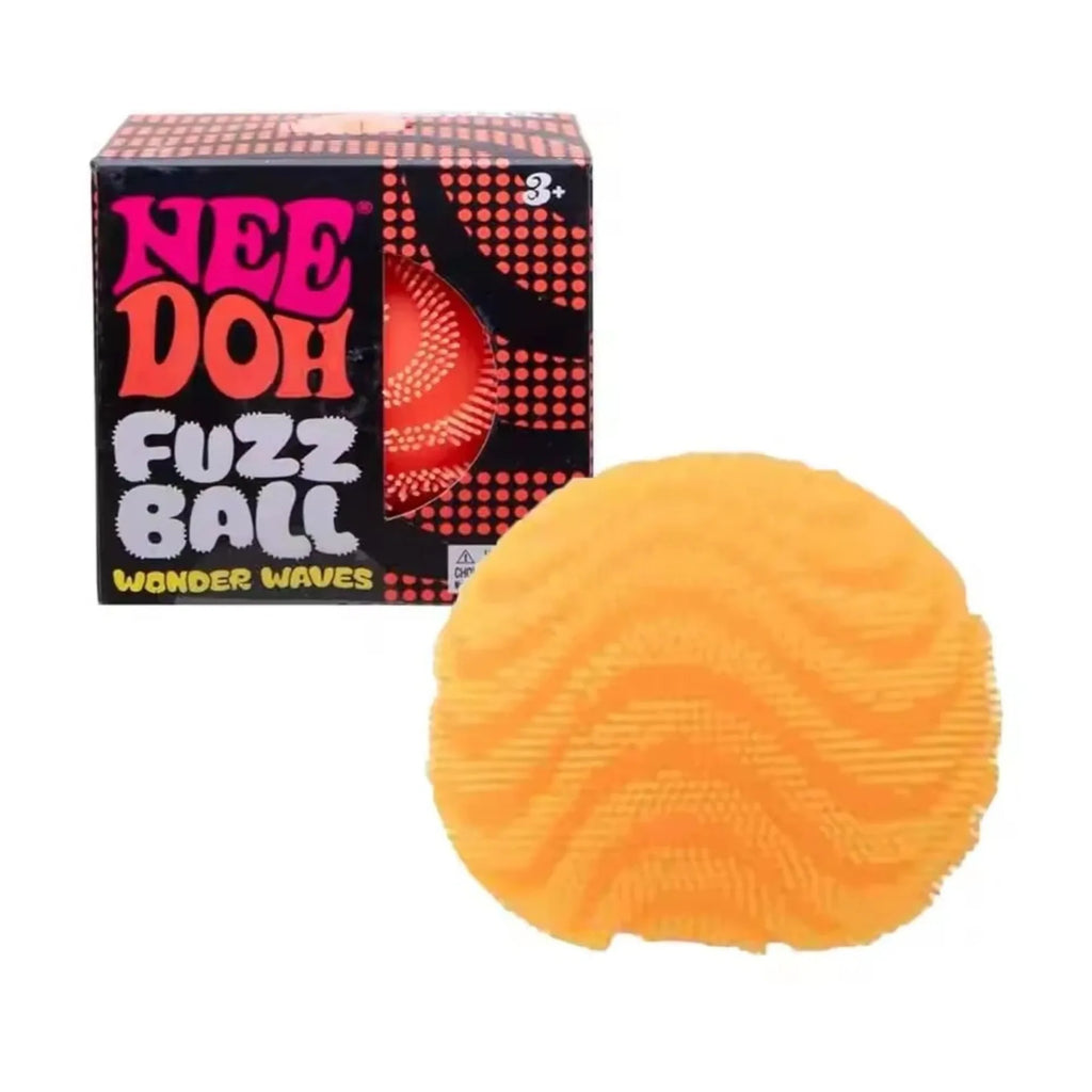 Nee Doh Fuzz Ball – Soft Squishy Squeeze Ball Fidget Toy | Fun Desk Toy & Gift