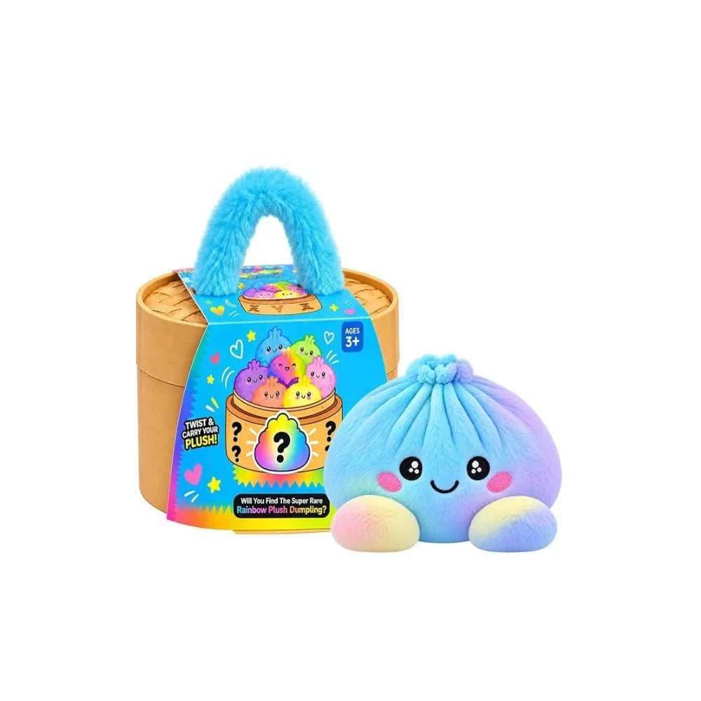 Kawaii Dumpling Plush Pillow 🥟🎀💕