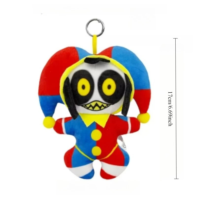 The Amazing Digital Circus Plush Pomni and Jax Plushie Doll Toys Cute Stuffed Animal Birthday for Kids Children Christmas