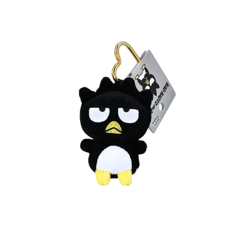 Sanrio Plush Keychain – Kawaii Character Stuffed Doll Pendant (Keroppi, Gudetama & More)