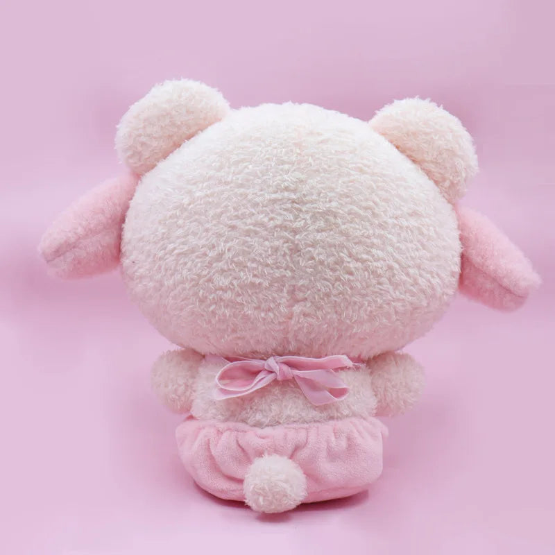 Sanrio Latte Pacifier Plush Keychain – Kuromi, Cinnamoroll, Hello Kitty & My Melody Pendant
