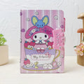 Sanrio Password Lock Diary Notebook - Kawaii Kuromi My Melody Cinnamoroll Cute Notepad for Kids & Students