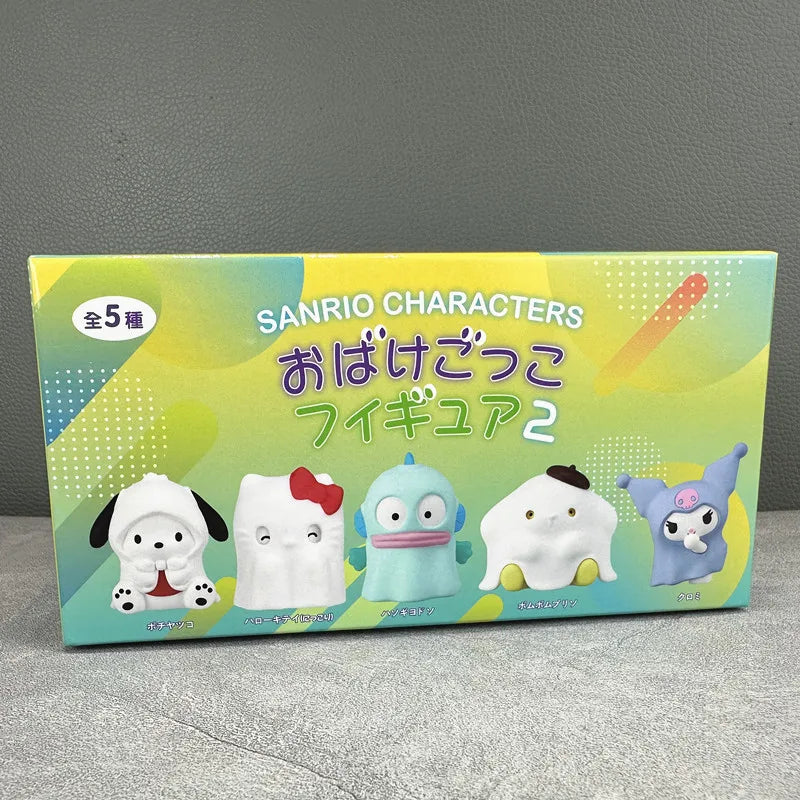 Sanrio Ghost Suit Blind Box Mini Figures – Hello Kitty, Kuromi & Pompom Purin Collection