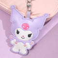 Sanrio Leather Keyring – Kawaii Hello Kitty & My Melody Pinch Pendant