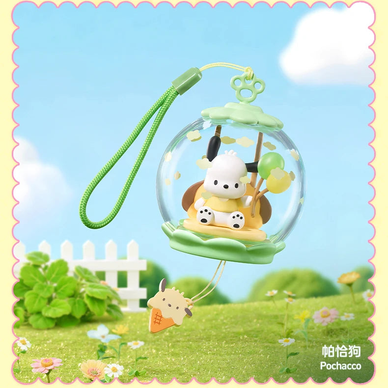 POP MART Sanrio Characters Sweet Dream Bubble House Series Blind Box Mystery Box Toys Kawaii Ornaments Figurines Home Decor