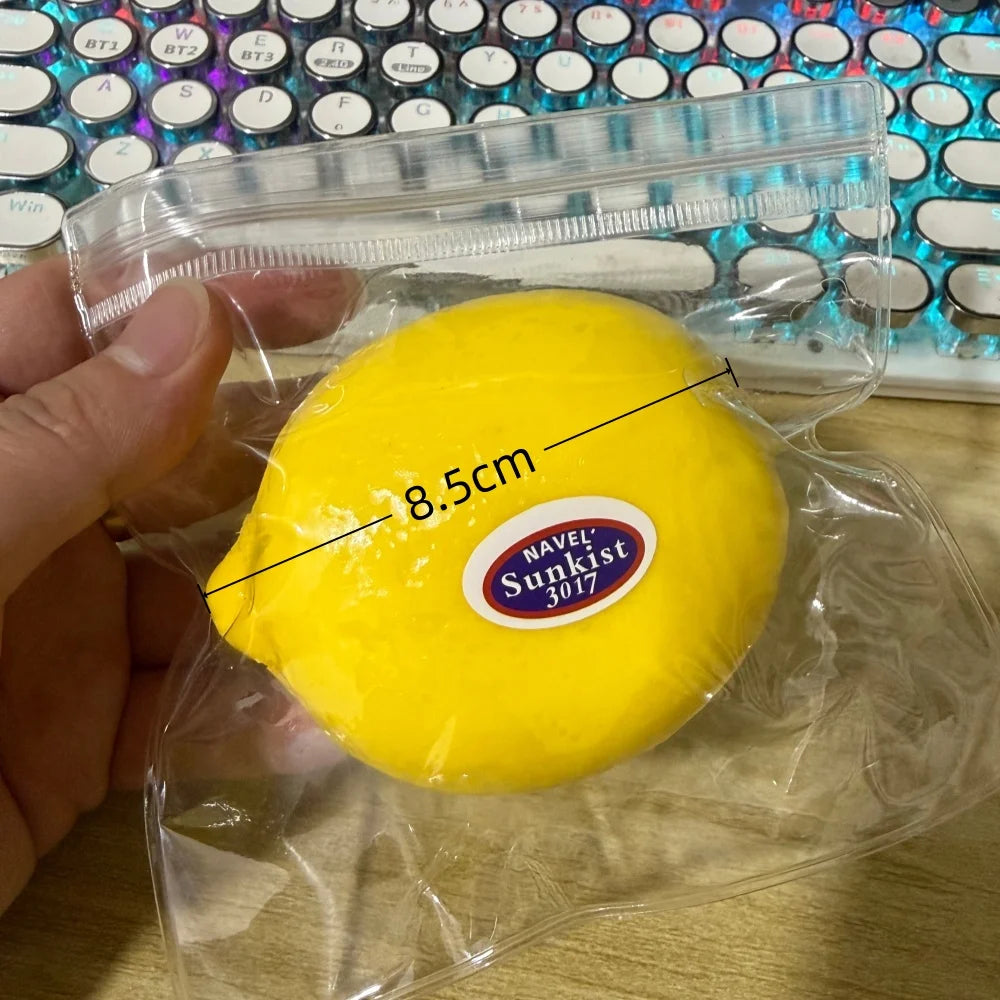 Mango Squishy Butter Ball – Super Slow-Rise Calming Decompression Fidget Toy